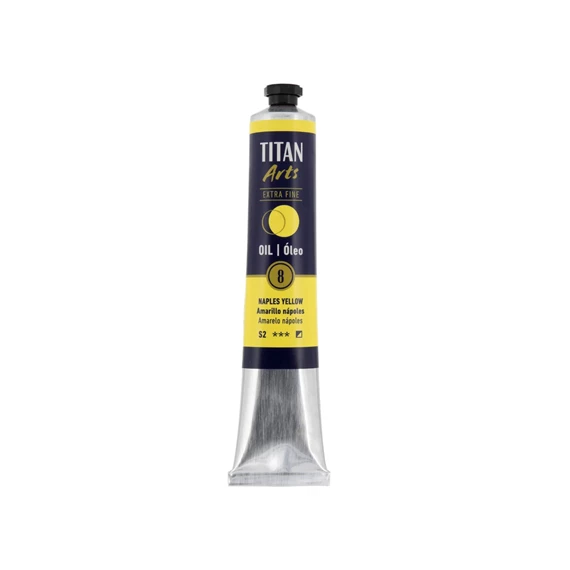 Colores al óleo Extra Fino tubo 60 ml Amarillo nápoles N° 8 - PackshotFront