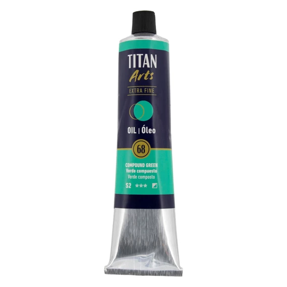Colores al óleo Extra Fino tubo 200 ml Verde compuesto N° 68 - PackshotFront