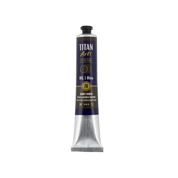 Colores al óleo Extra Fino tubo 60 ml Tierra sombra tostada N° 78 - PackshotFront